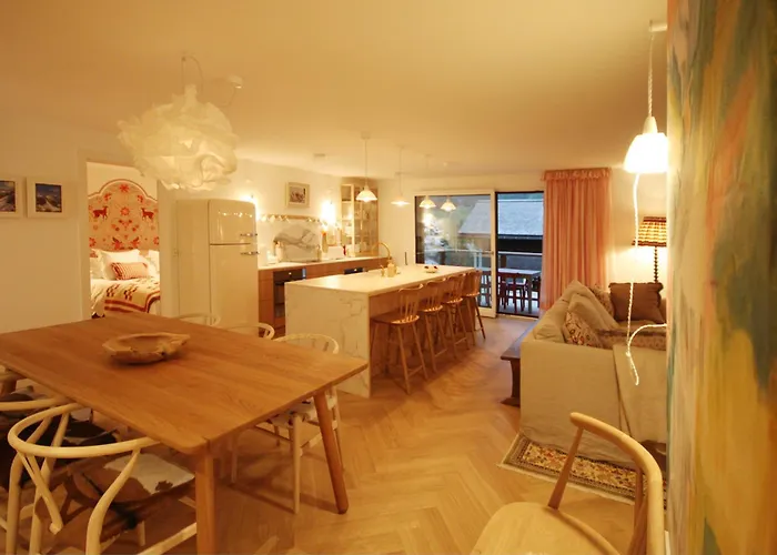 Sonnenhof Juliet - Design-led Swiss Luxury Apartment Saas-Fee